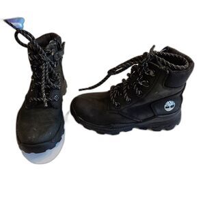 Timberland Toddler Boys 6-Inch Premium Waterproof Boots Black Size 10